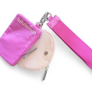 Lululemon Pink Wristlet